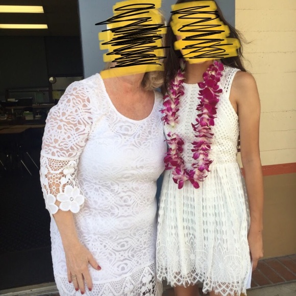 miami Dresses & Skirts - White lace dress